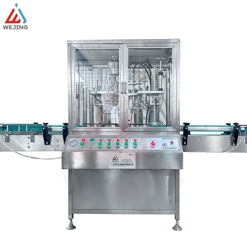 Aerosol-Gas-Filling-Machine Máquina de enchimento de gás aerossol