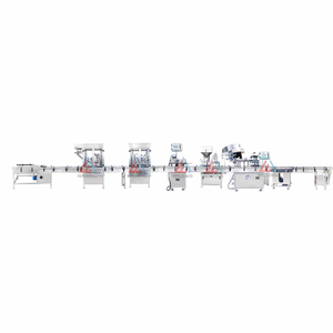 Máquina de enchimento automatizada do aerossol com as garrafas de baixo nível de ruído 60-70/minuto