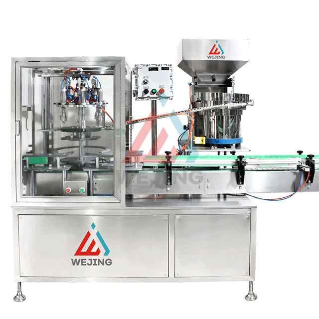 Marcação ISO preço de fábrica máquina de enchimento de aerossol de alta velocidade para enchimento de produtos de lata de spray de aerossol 