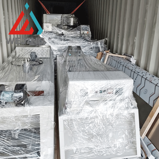 carregamento e envio da m&aacute;quina de etiquetagem de enchimento