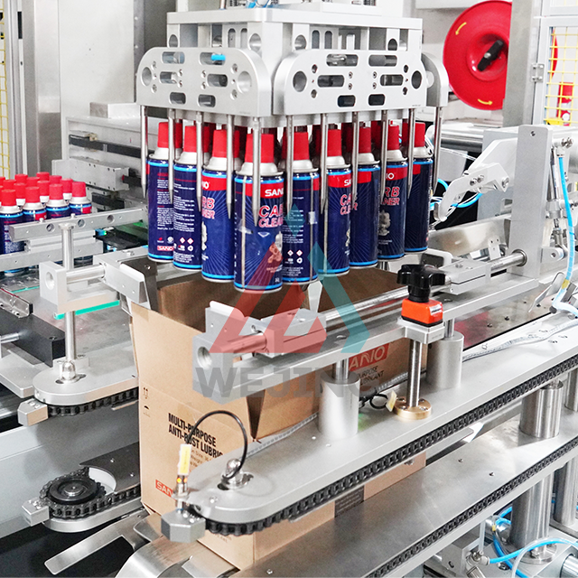 Embalagem de garrafa de aerossol 