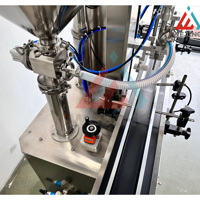 Máquina de enchimento automática de cabeça única com alta velocidade