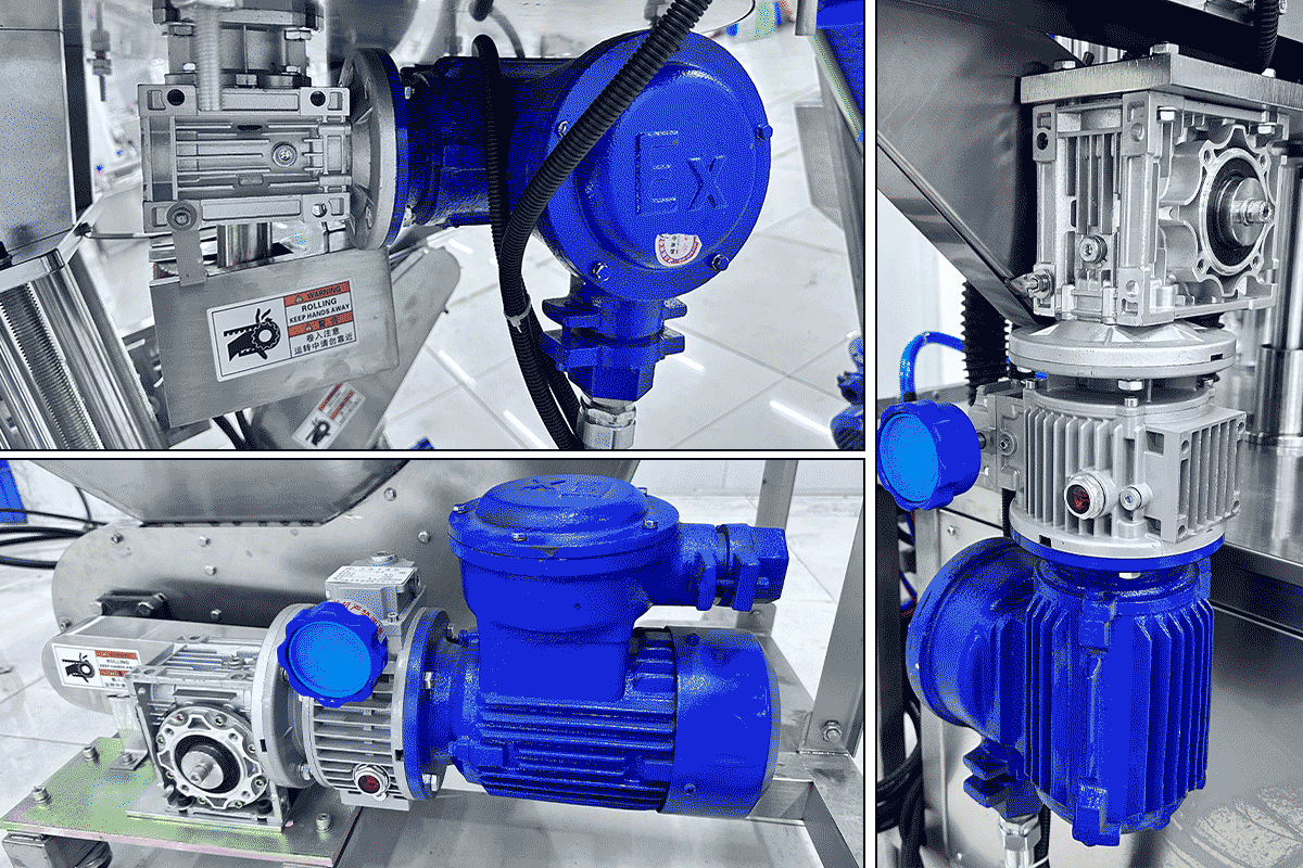 Motor para m&aacute;quina tampadora de aerossol