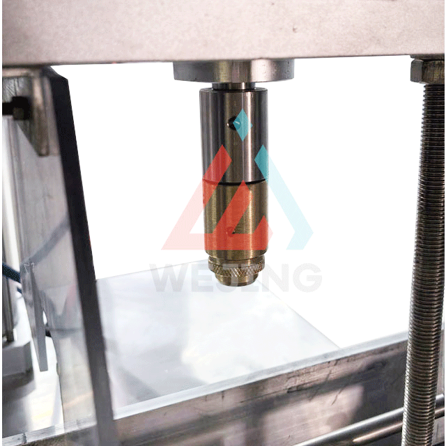 Sistema de infla&ccedil;&atilde;o da m&aacute;quina de enchimento de aerossol