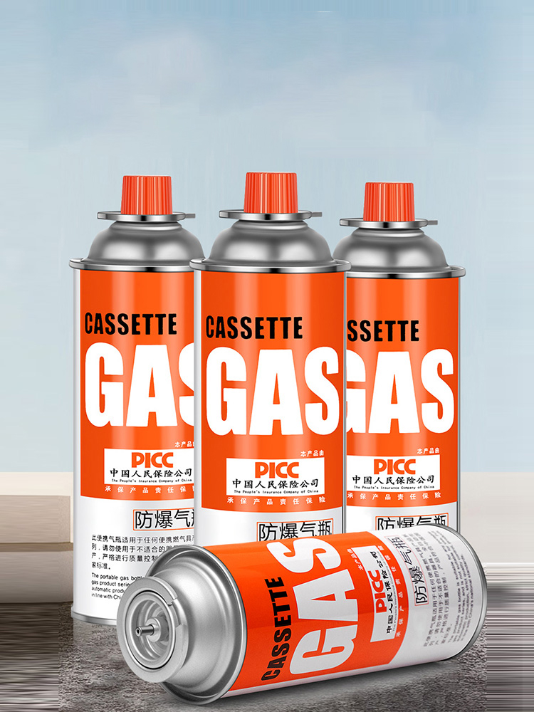 Cilindro de g&aacute;s &agrave; prova de explos&atilde;o feito de m&aacute;quina de enchimento de g&aacute;s de cartucho