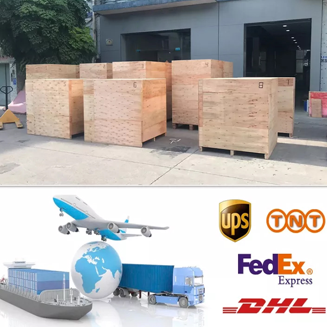 Processo de embalagem e entrega