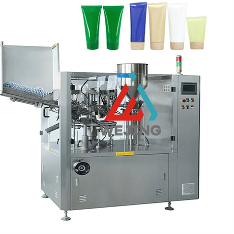 Máquina de enchimento automática de tubo de alta velocidade e máquina de enchimento e selagem de tubo de creme