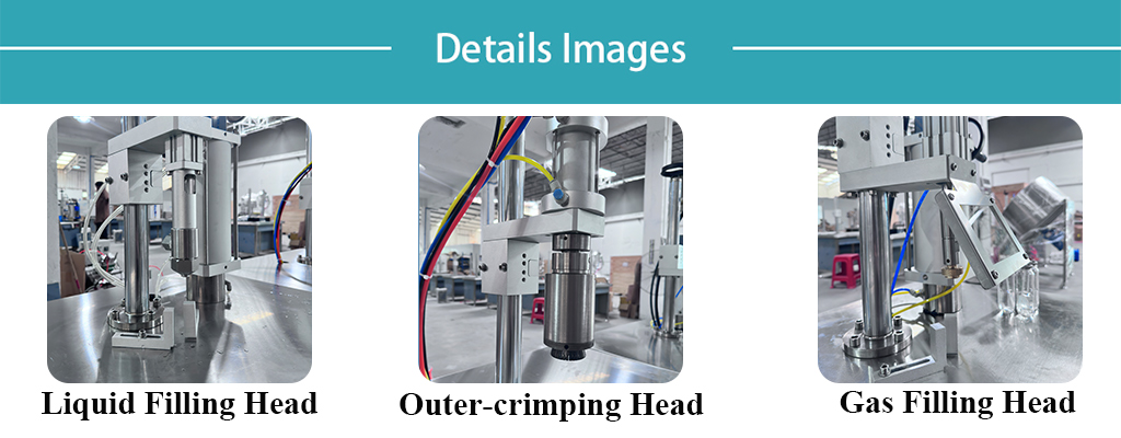 M&aacute;quina de enchimento aeroso