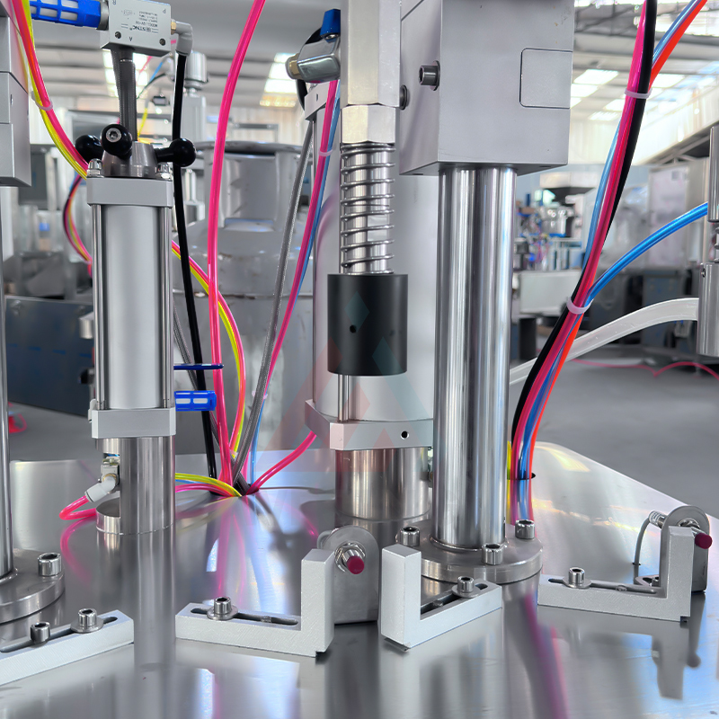 Máquina de enchimento de aerossol BOV de gel de barbear