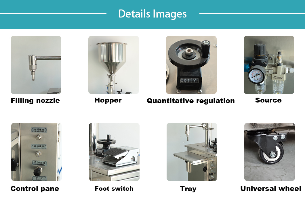 M&aacute;quina de enchimento de pasta l&iacute;quida