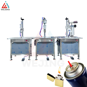 Máquina de preenchimento de gás de butano semi-automática 