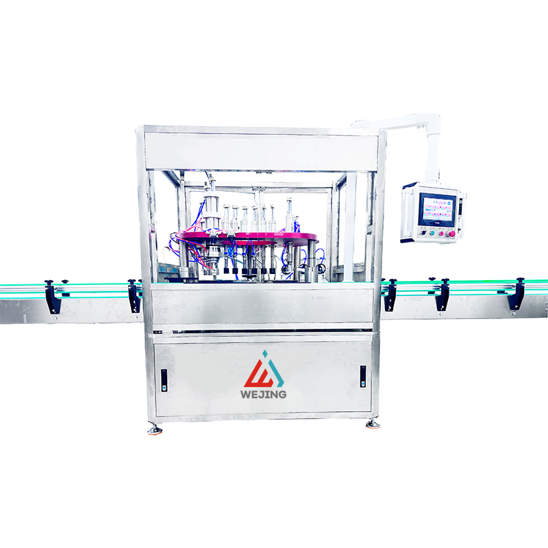 A fabricação automática da máquina de enchimento do aerossol faz à máquina o empacotamento de enchimento do aerossol e a linha de produção integrada