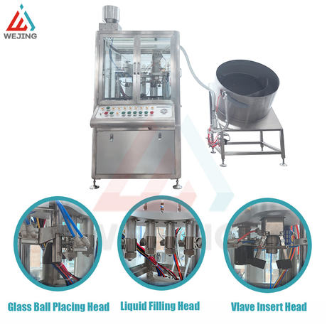 Máquina de enchimento de aerossol de tinta spray de neve 