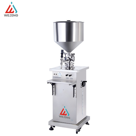 Máquina de preenchimento de líquido e pasta vertical compacto