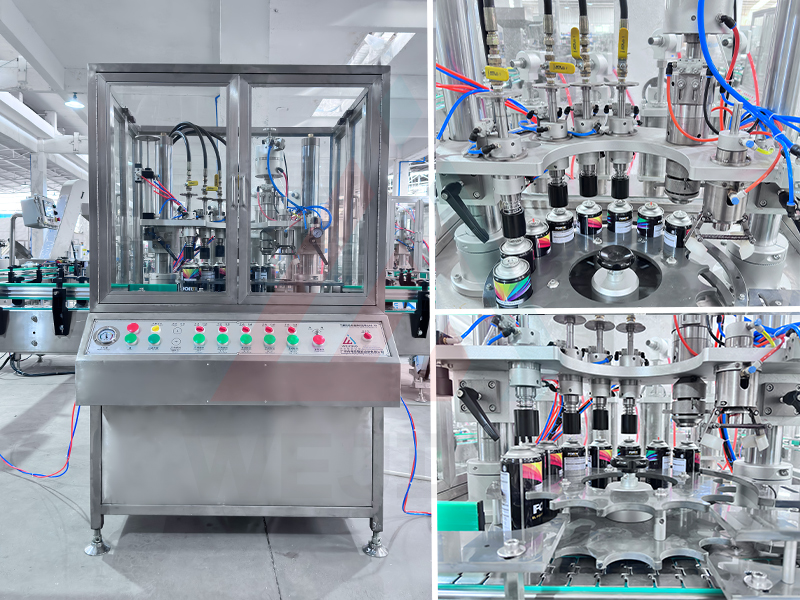 3.M&aacute;quina de veda&ccedil;&atilde;o e enchimento de g&aacute;s