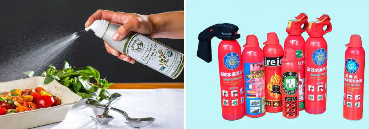 Produtos em aerossol BOV