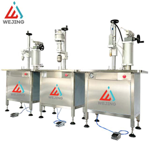 Máquina de enchimento semiautomática de aerossol, máquina de embalagem, molho de óleo de palma