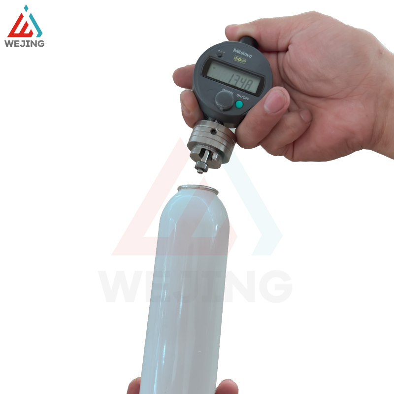  O aerossol pode enrolar o medidor de altura | Precisão de 0,01 mm