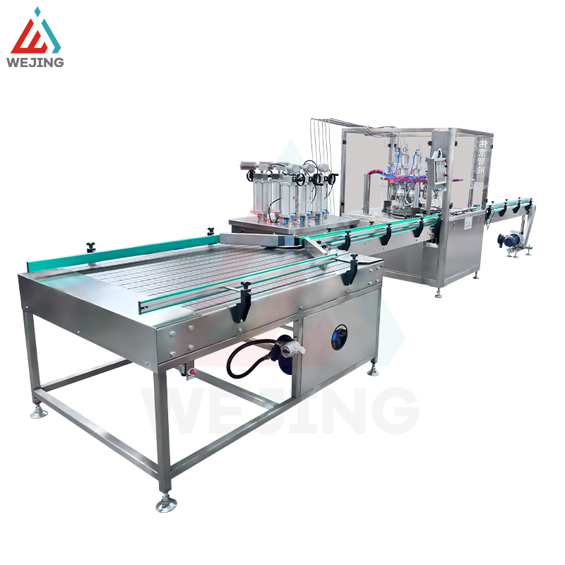Exportador automático de linha de máquina de enchimento de aerossol Bov de alta velocidade na China