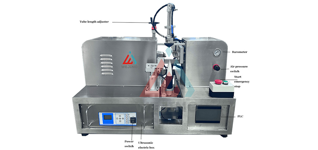M&aacute;quina seladora de cauda ultrass&ocirc;nica semiautom&aacute;tica