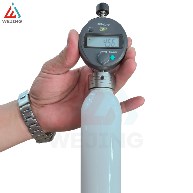  O aerossol pode enrolar o medidor de altura | Precisão de 0,01 mm