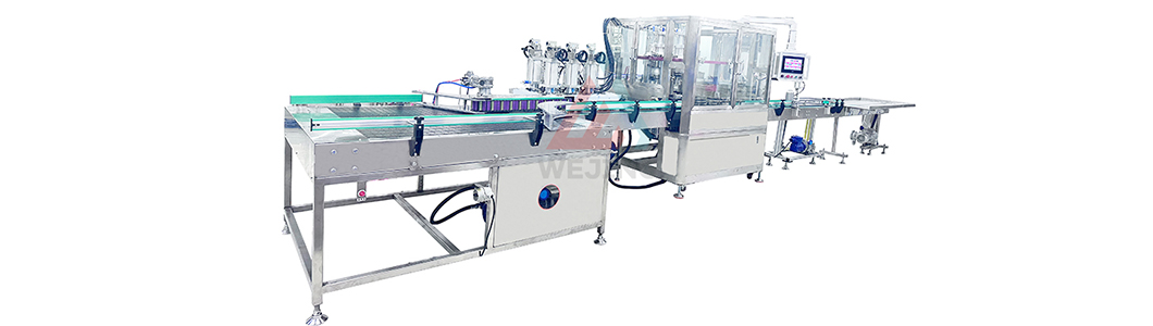 saco na m&aacute;quina de enchimento de aerossol com v&aacute;lvula