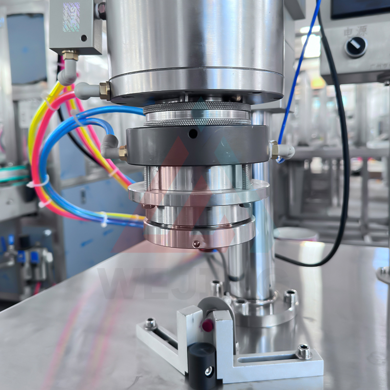 WJERZ-150 Pequena lata de aerossol BOV para enchimento de máquina de crimpagem externa 