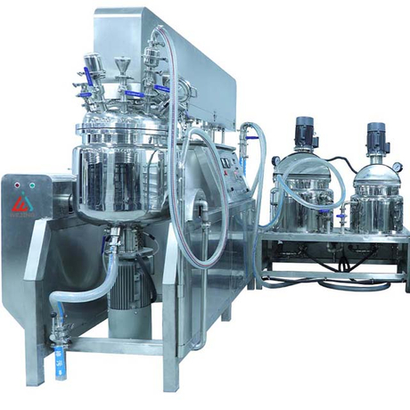 Sabonete líquido 50L e equipamento homogeneizador de misturador de alto cisalhamento cosmético